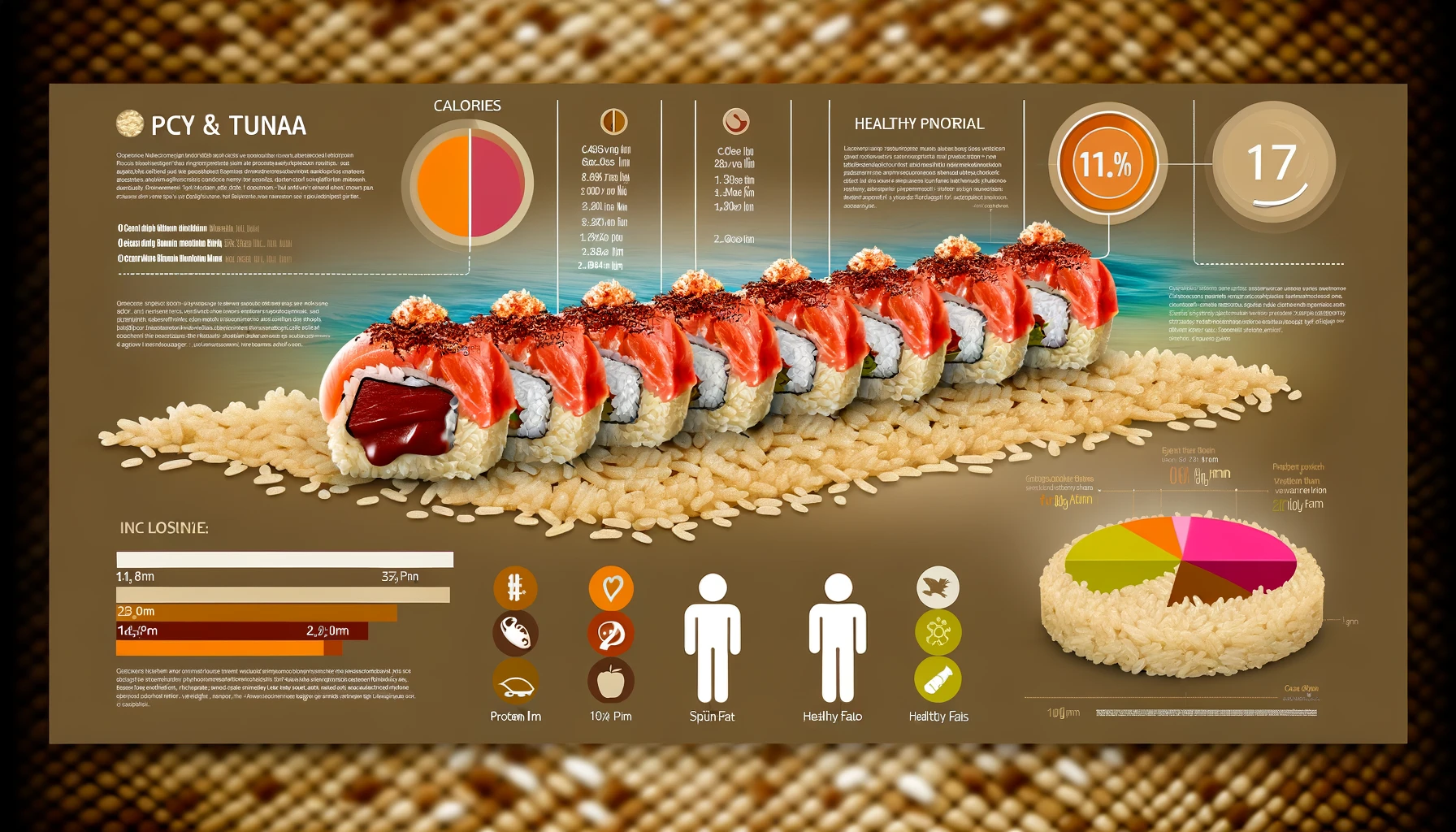 How Many Calories In A Spicy Tuna Roll With Brown Rice?