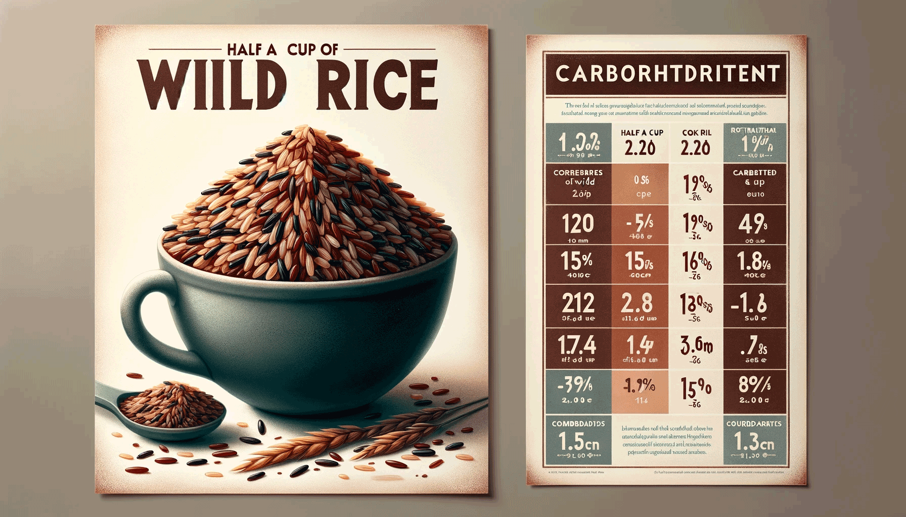 How Many Carbs In A Half A Cup of Wild Rice