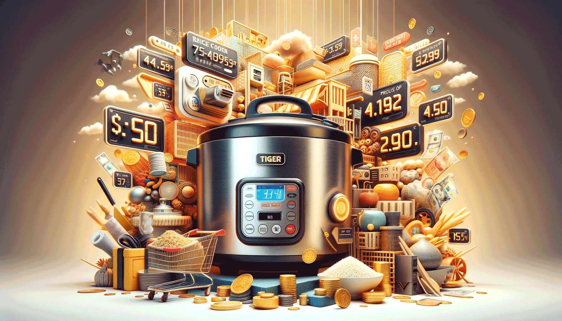 how much is tiger rice cooker
