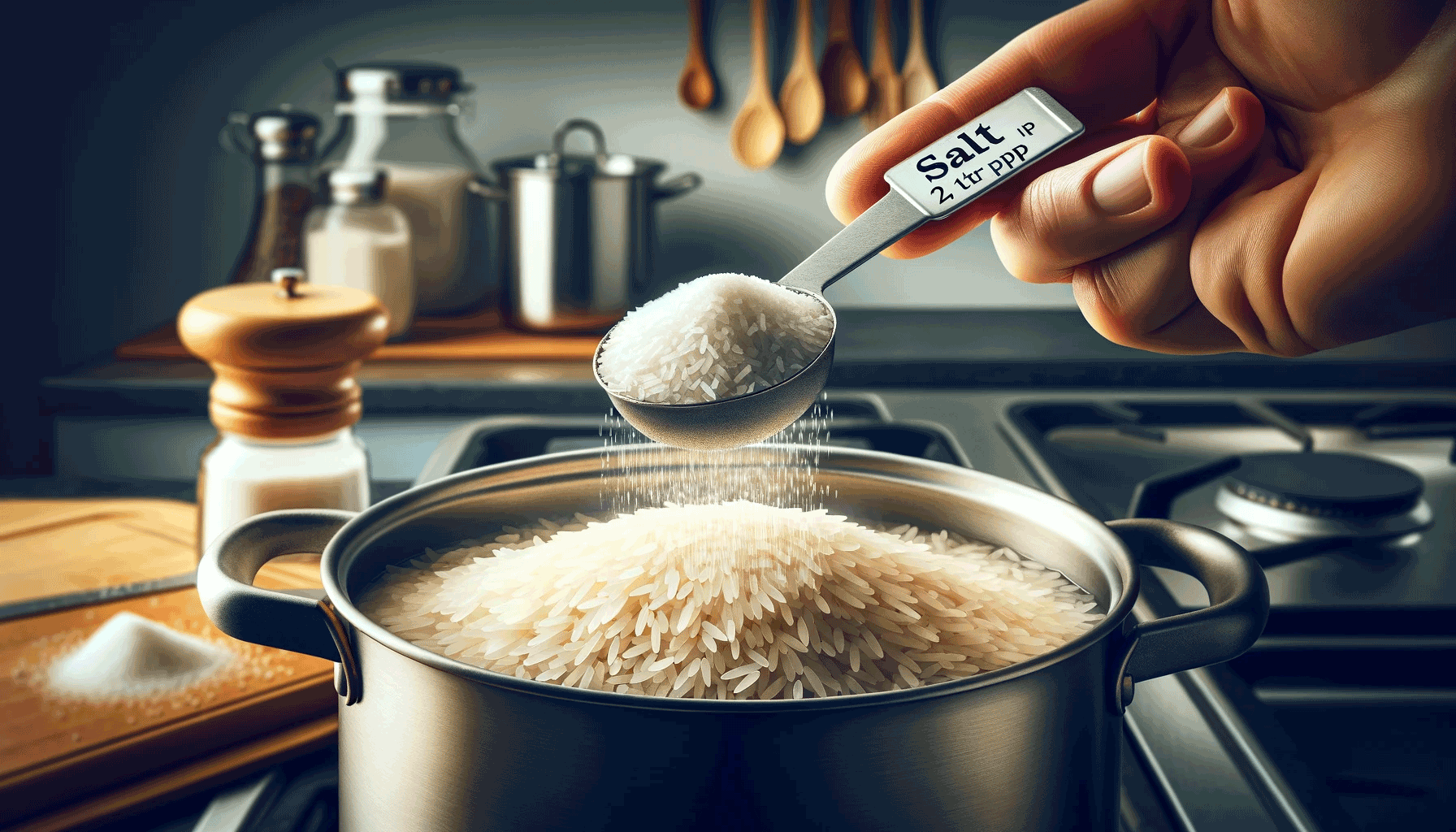 how much salt do i add to basmati rice