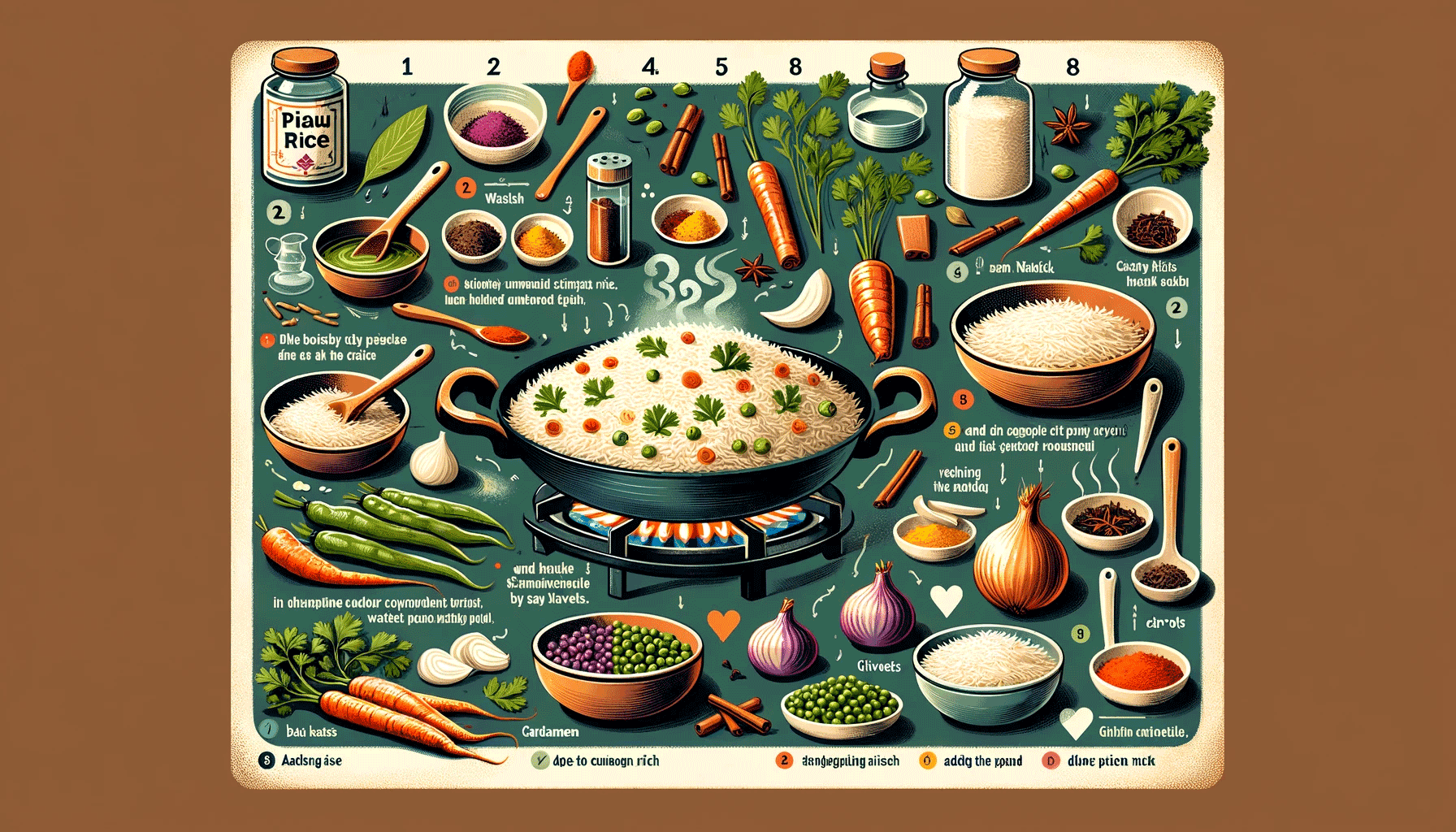 how to cook pilau rice indian style