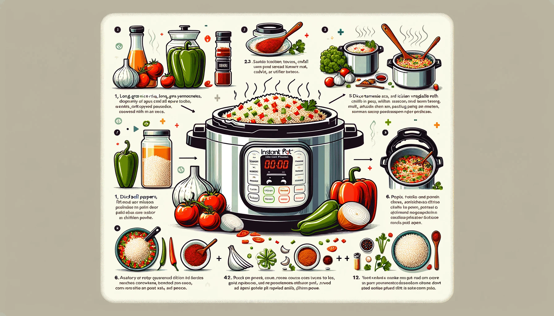 how to cook spanish rice in instant pot