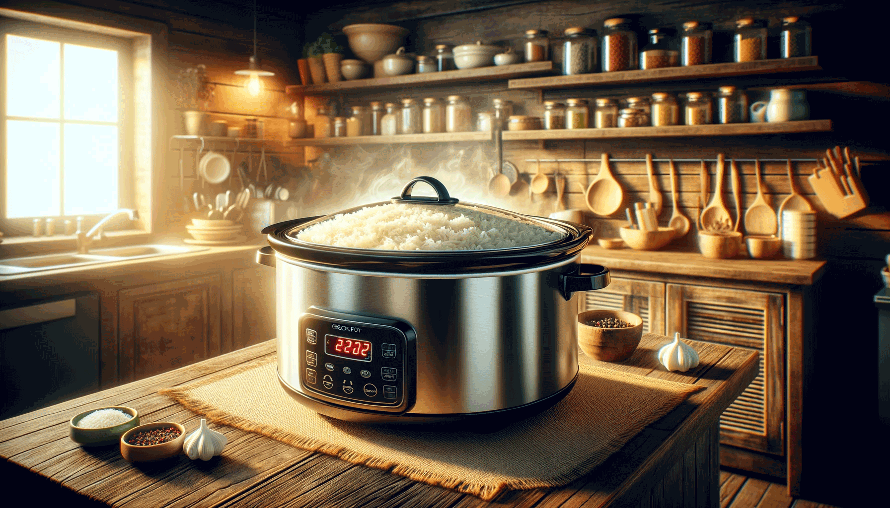 How To Keep Cooked Rice Warm In Crock Pot