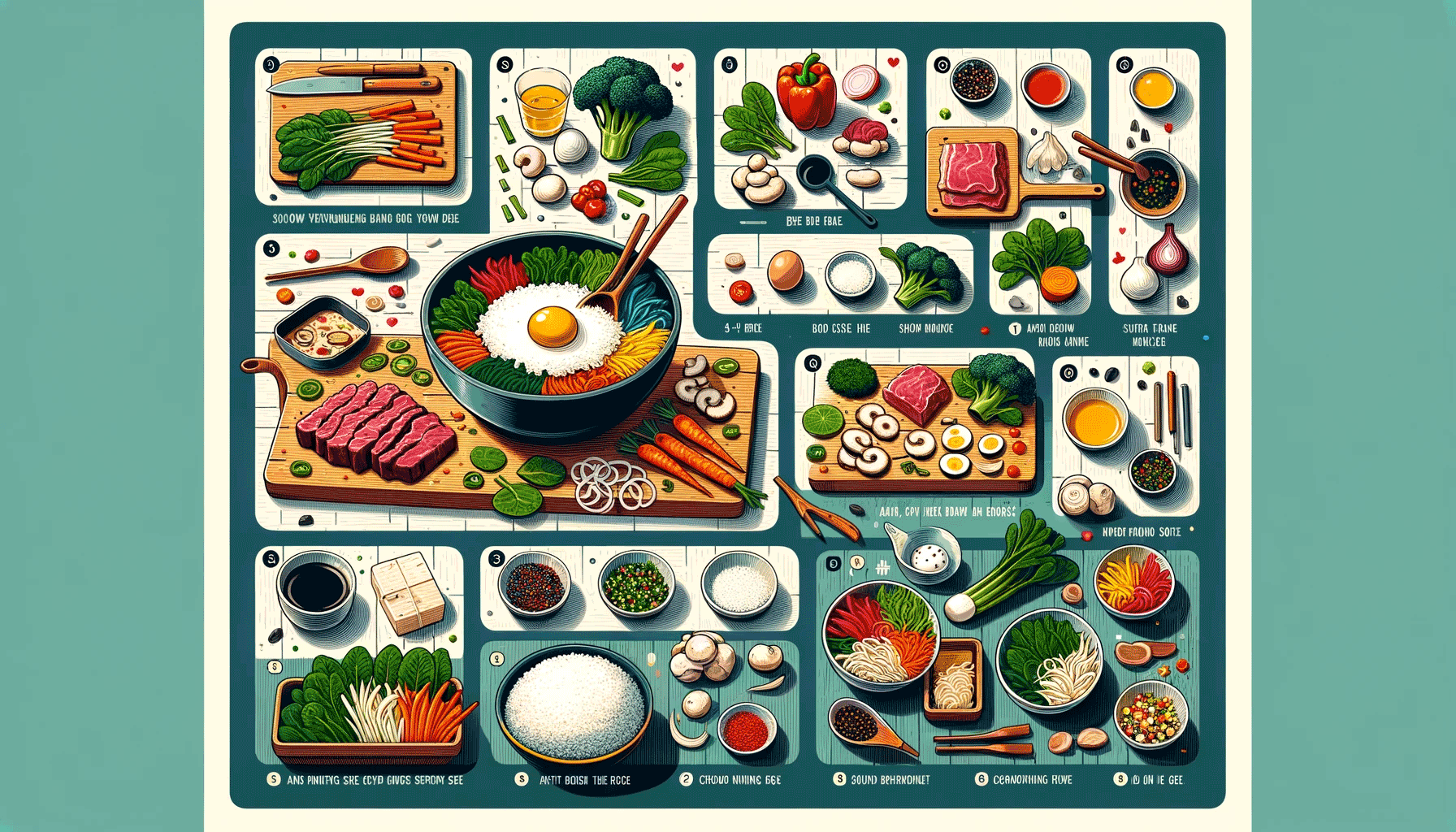 how to make bibimbap