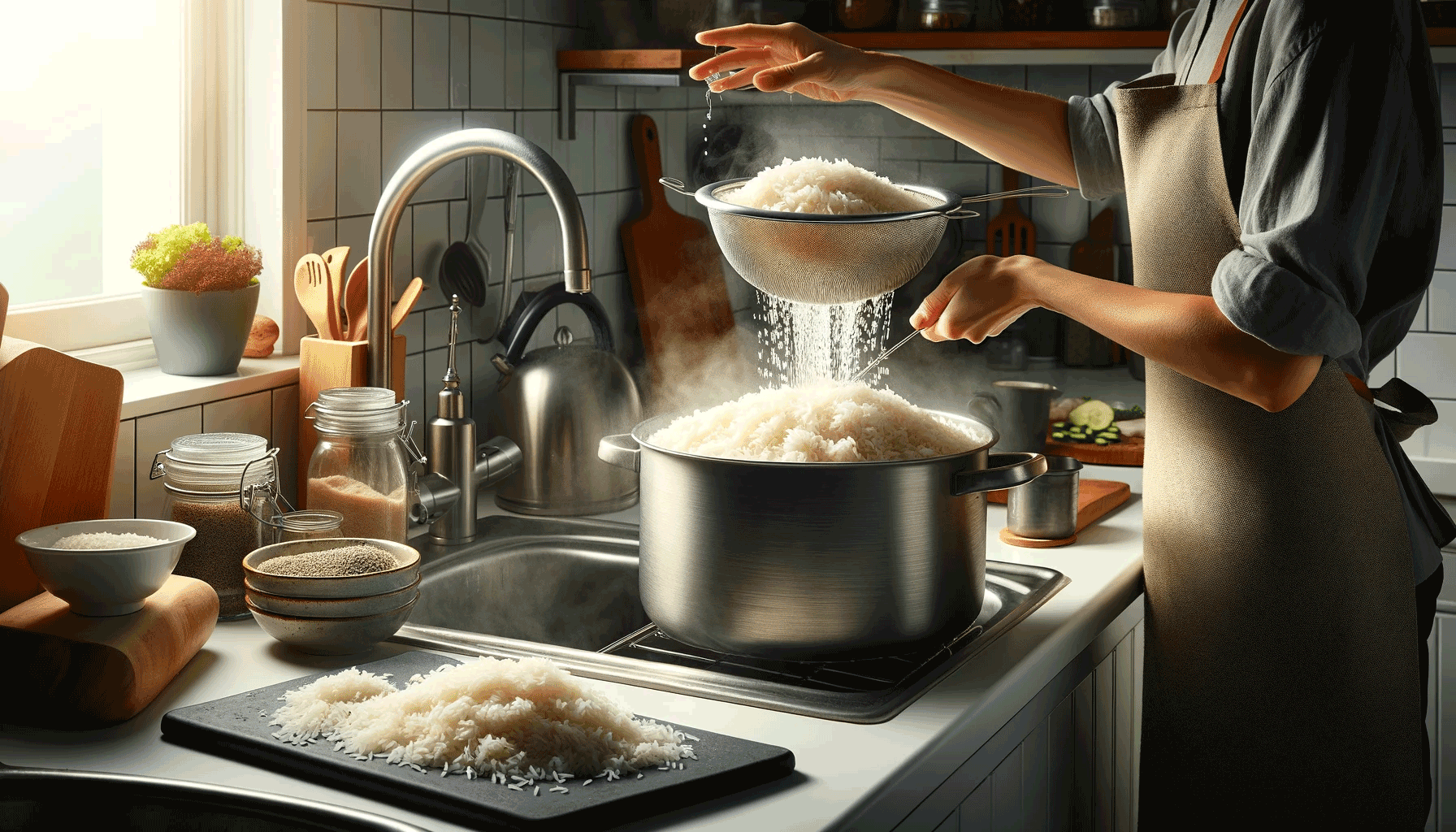 how to save salty rice