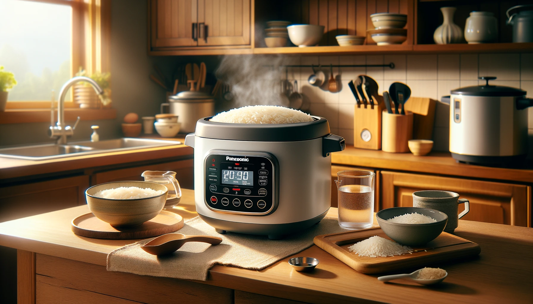 how to use panasonic rice cooker