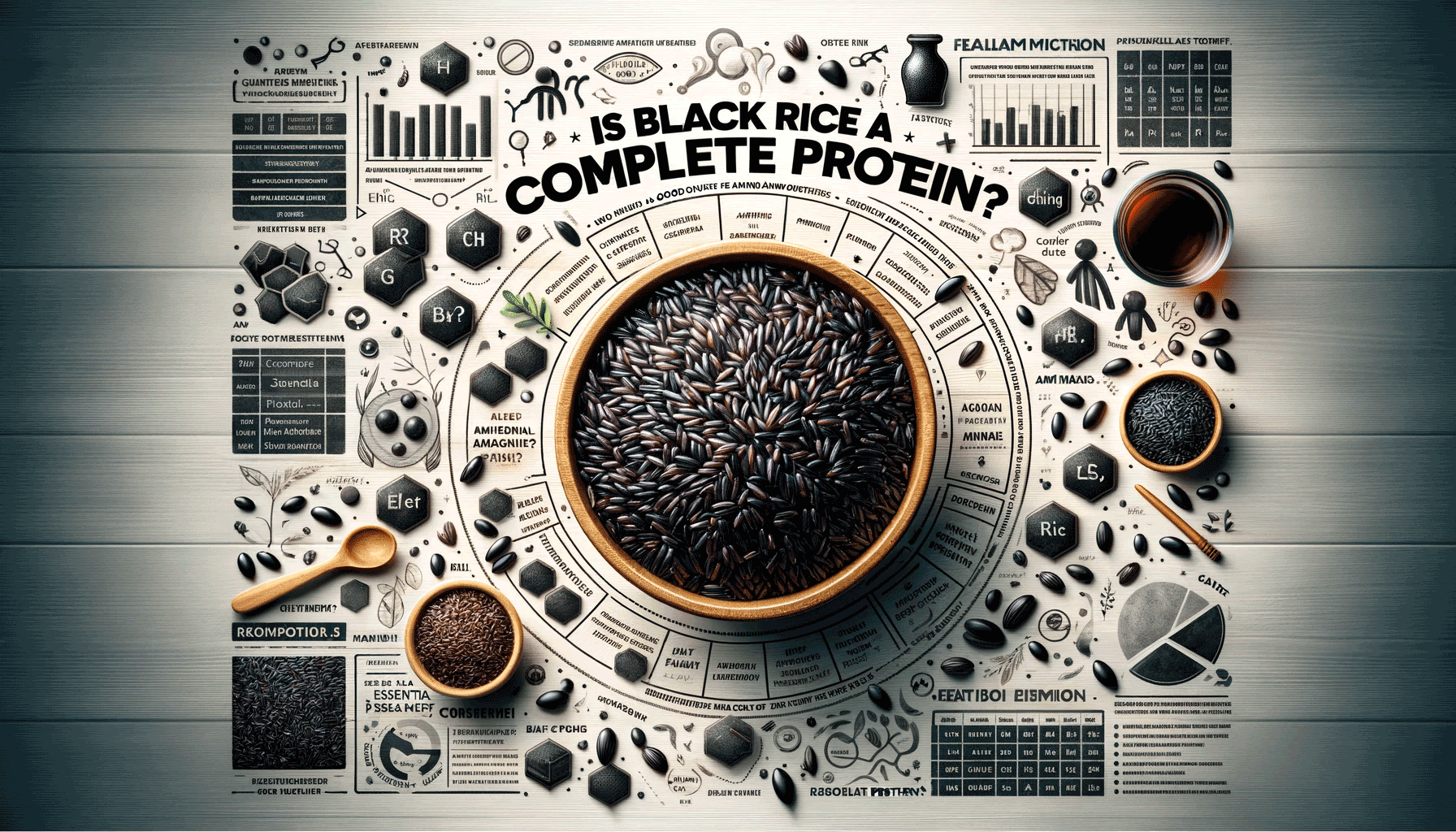 is black rice a complete protein