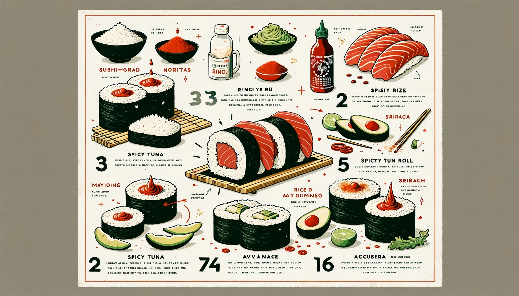 spicy tuna roll recipe