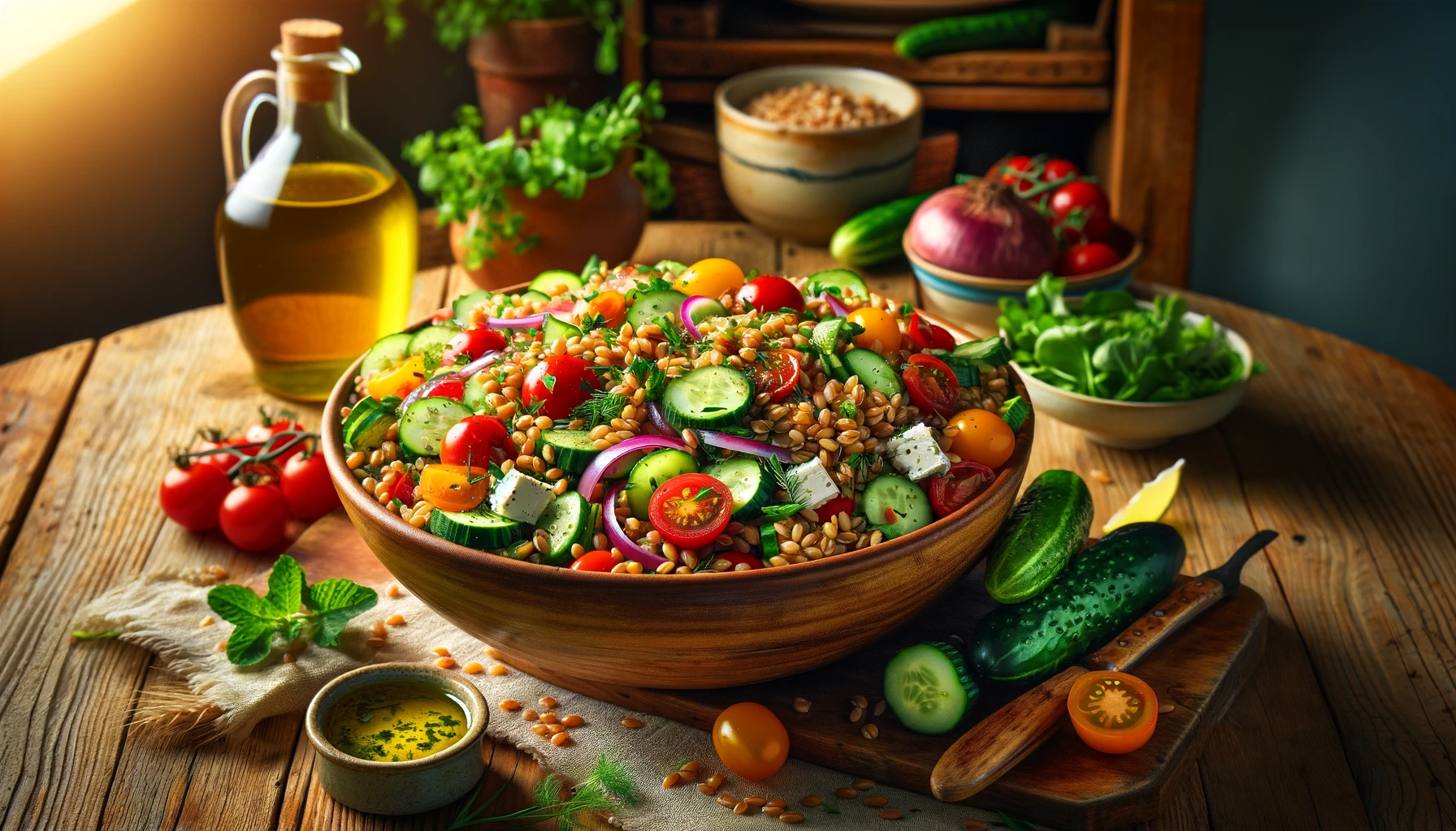 Wheat Berry Salad Recipe Wholesome & Delicious