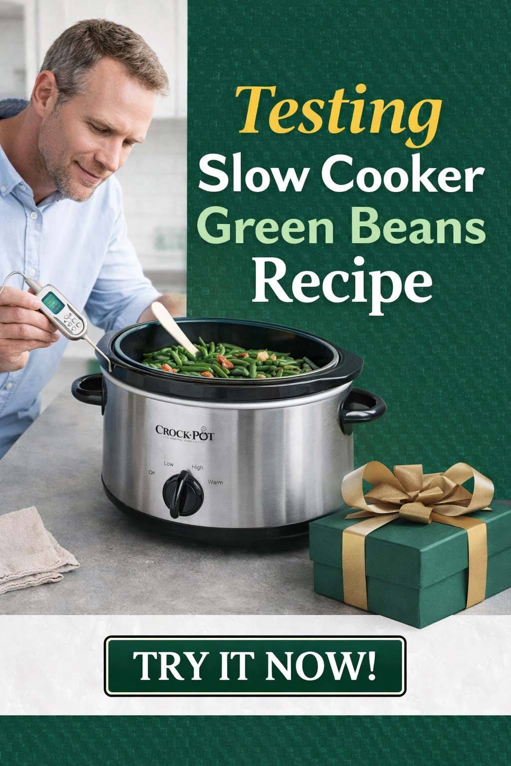 Slow Cooker Green Beans Recipe Slow Cooker Green Beans Recipe