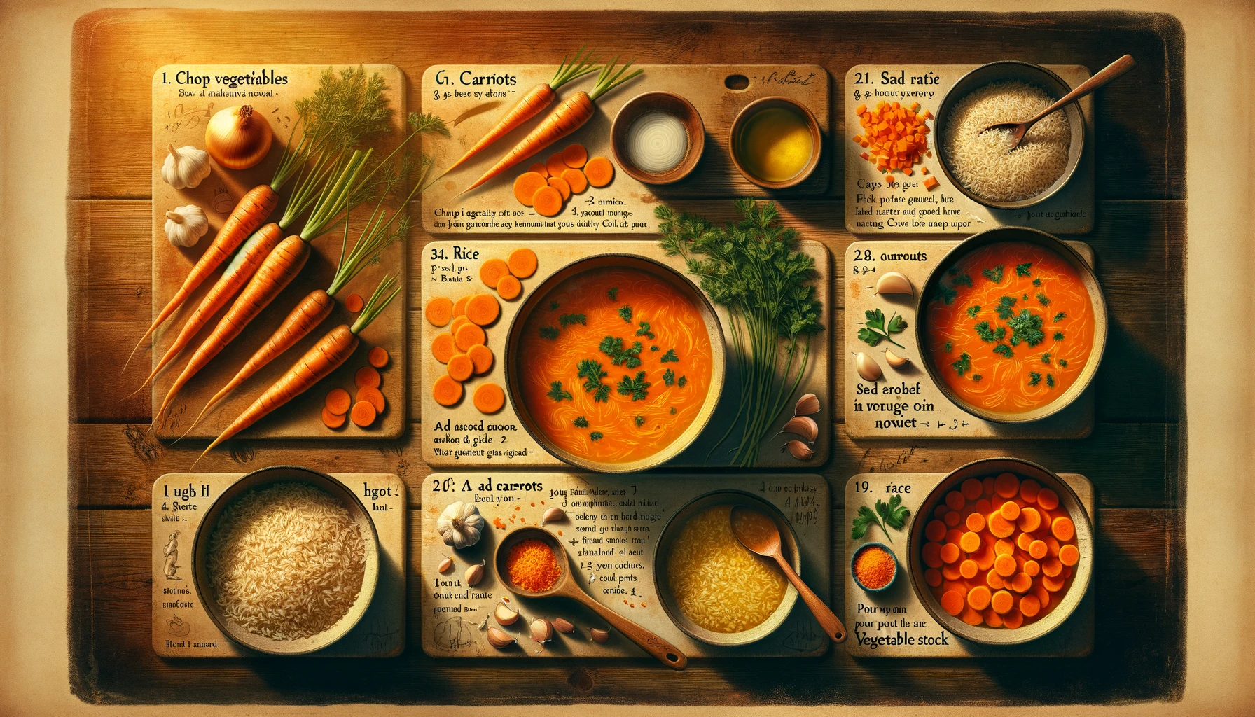 carrot rice soup recipe