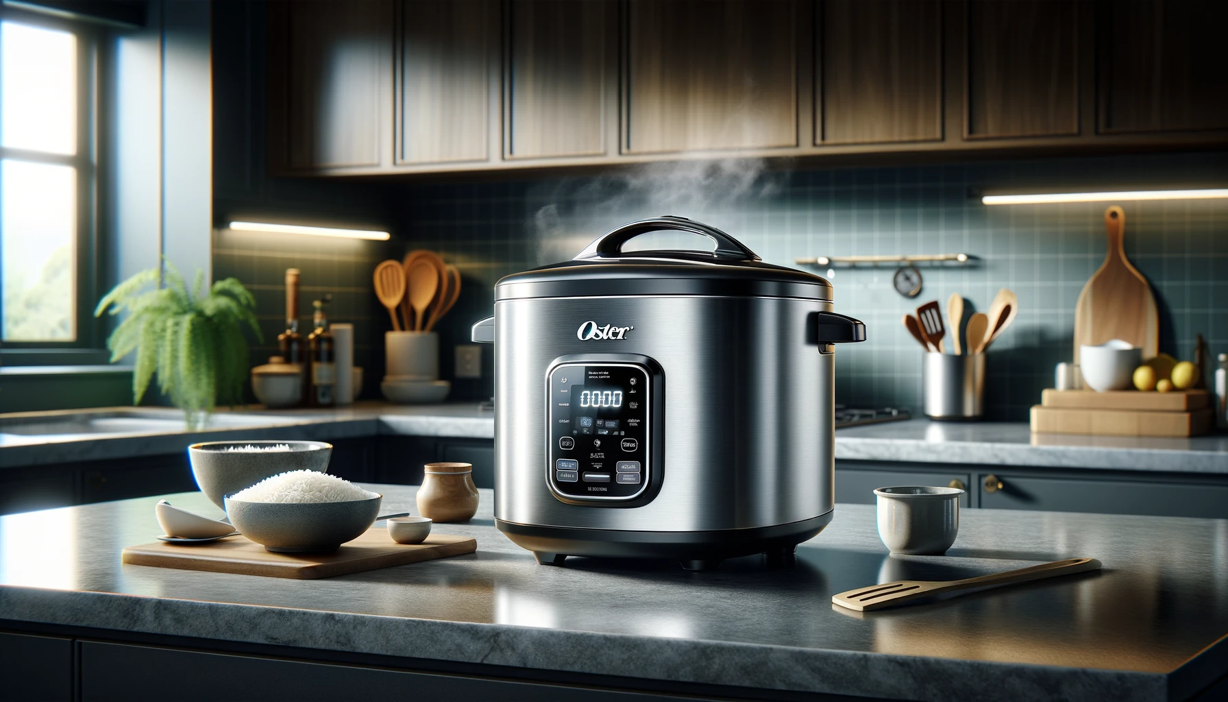 how do i know when my oster rice cooker is done