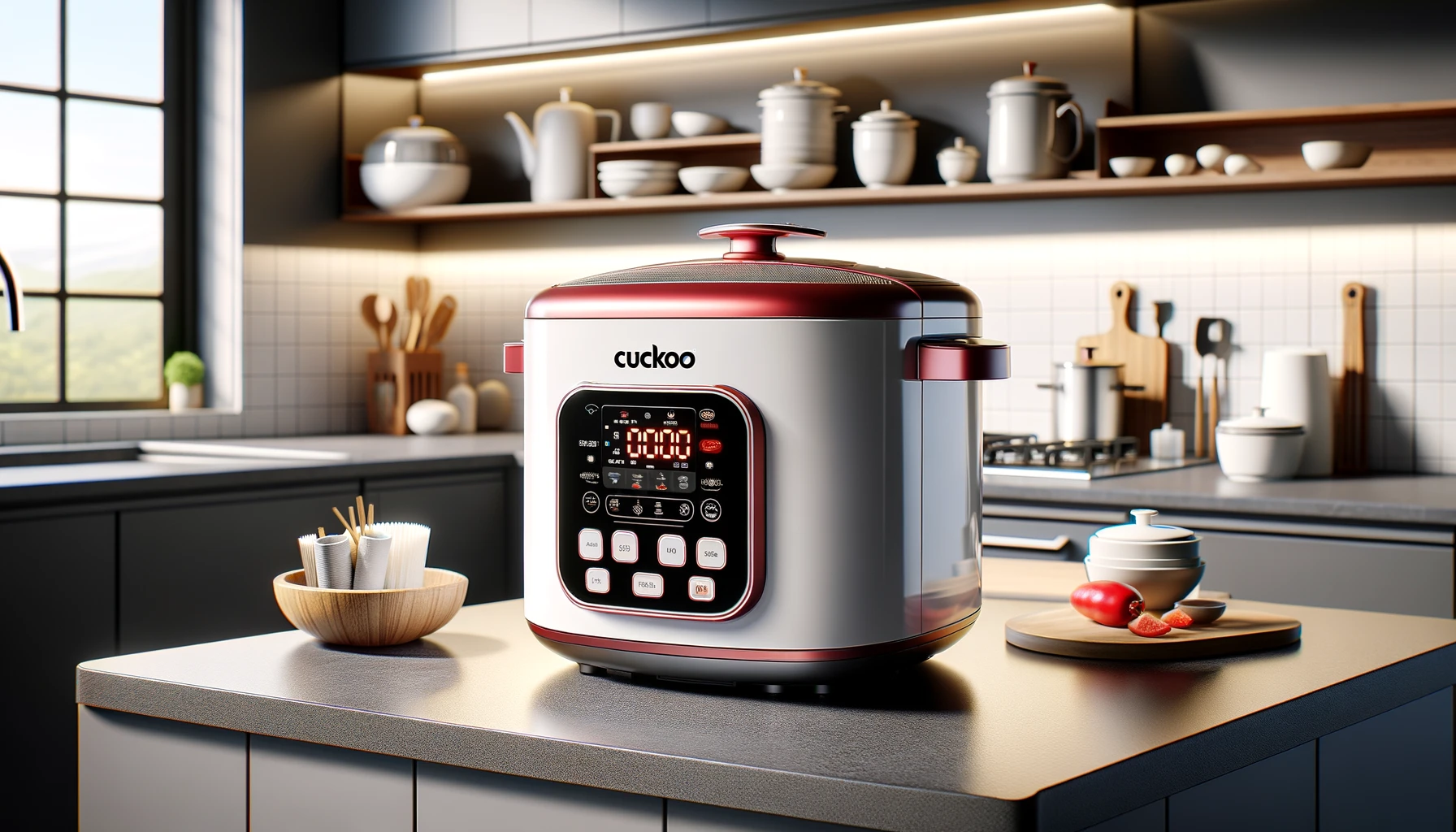 how do i set the clock on my cuckoo rice cooker cr 0351f