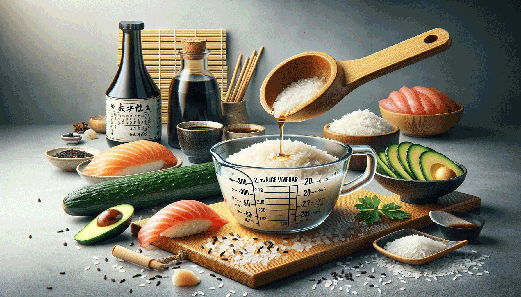 How Much Rice Vinegar Do You Use For Sushi?