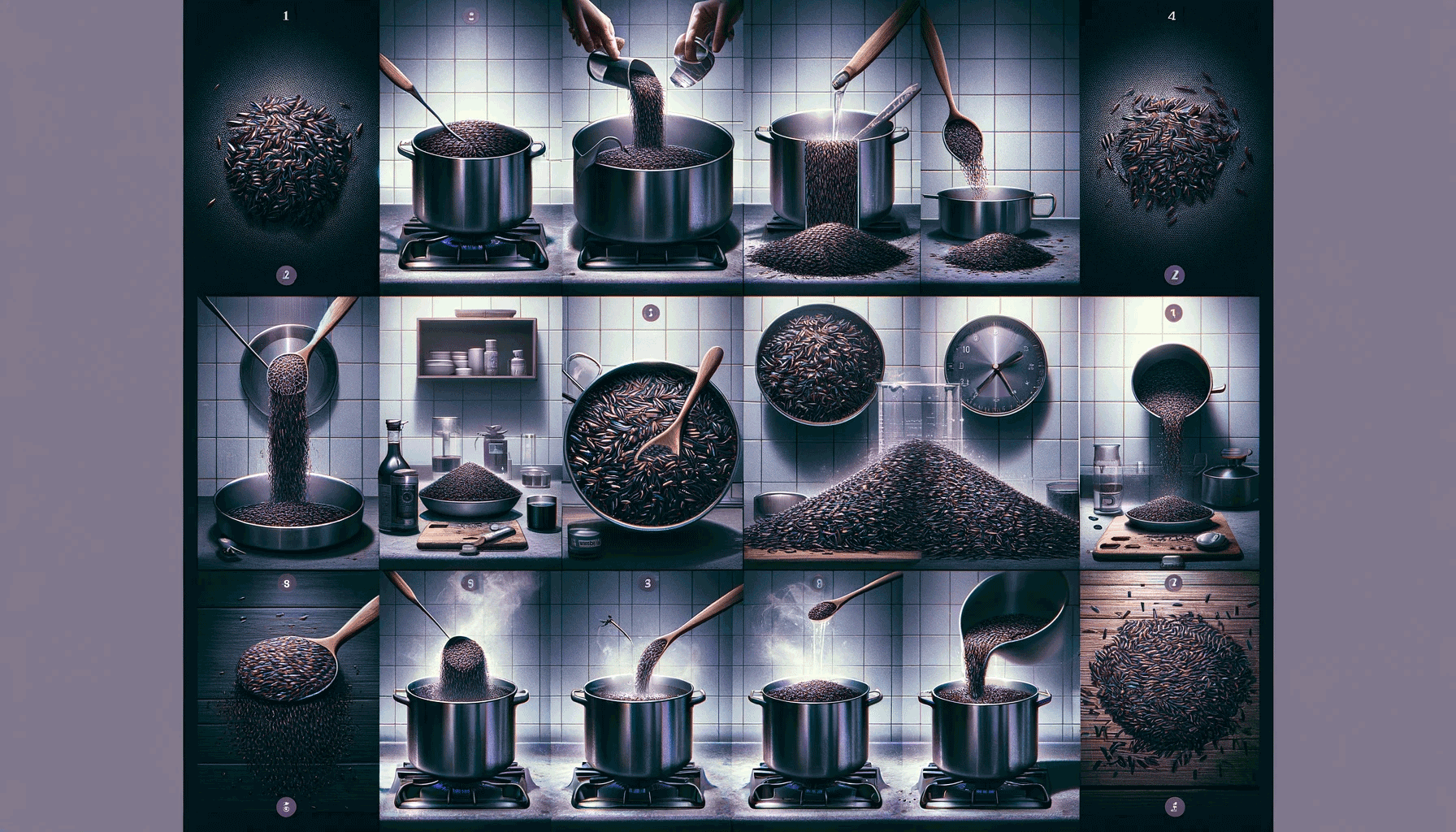 how to cook heirloom black rice