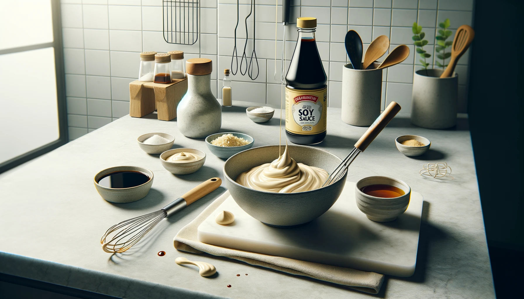 soy sauce and mayonnaise recipe