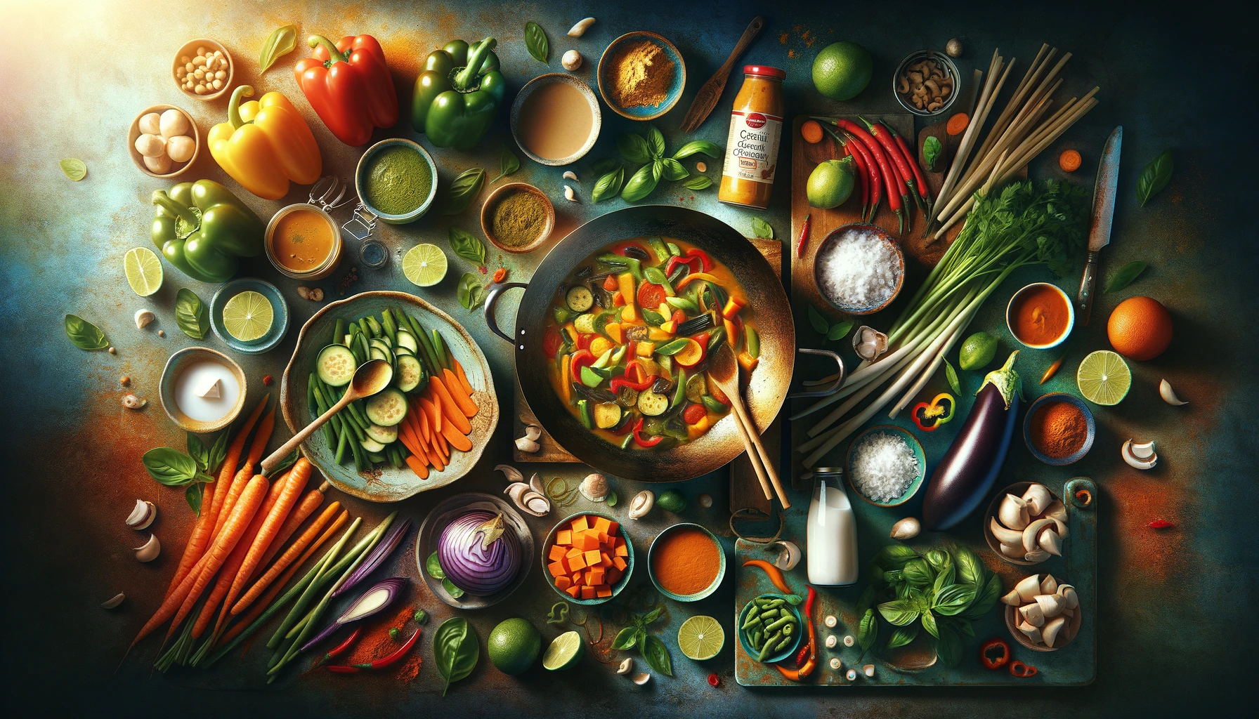 vegetable thai curry recipe