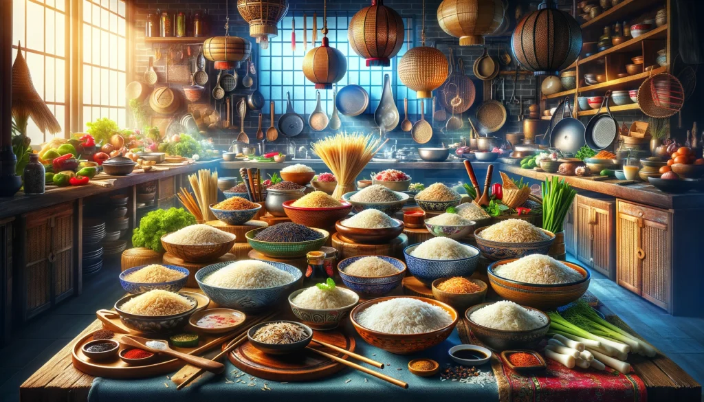 top-quality rice for Asian dishes
