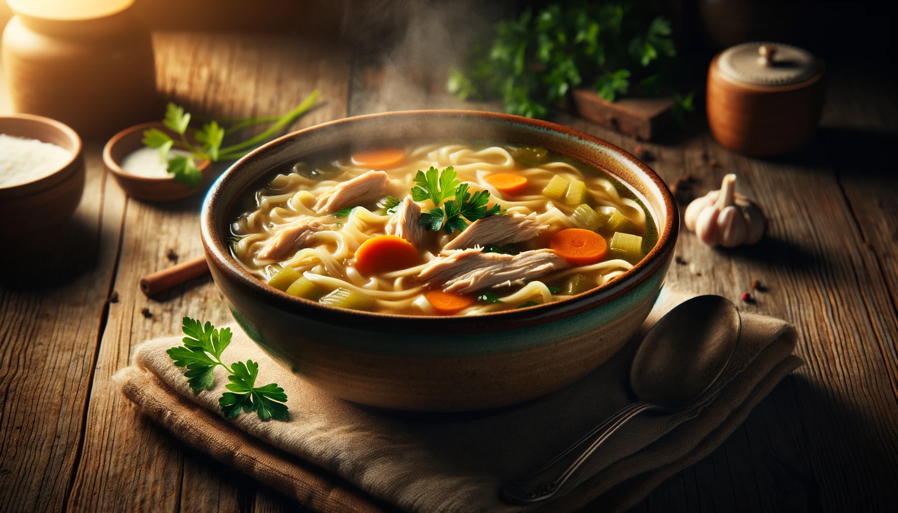 how to make chicken noodle soup