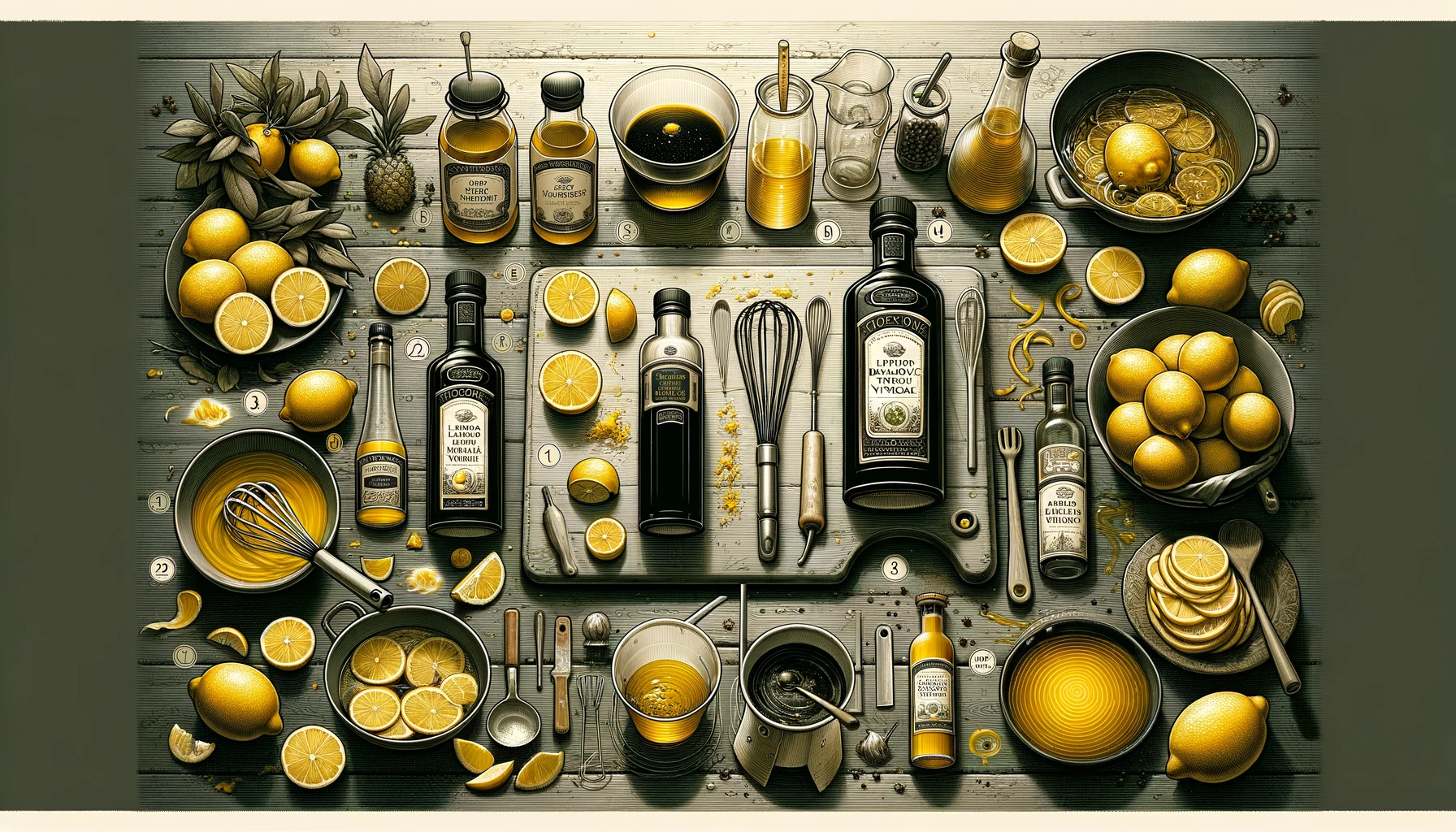 how to make lemon balsamic vinegar