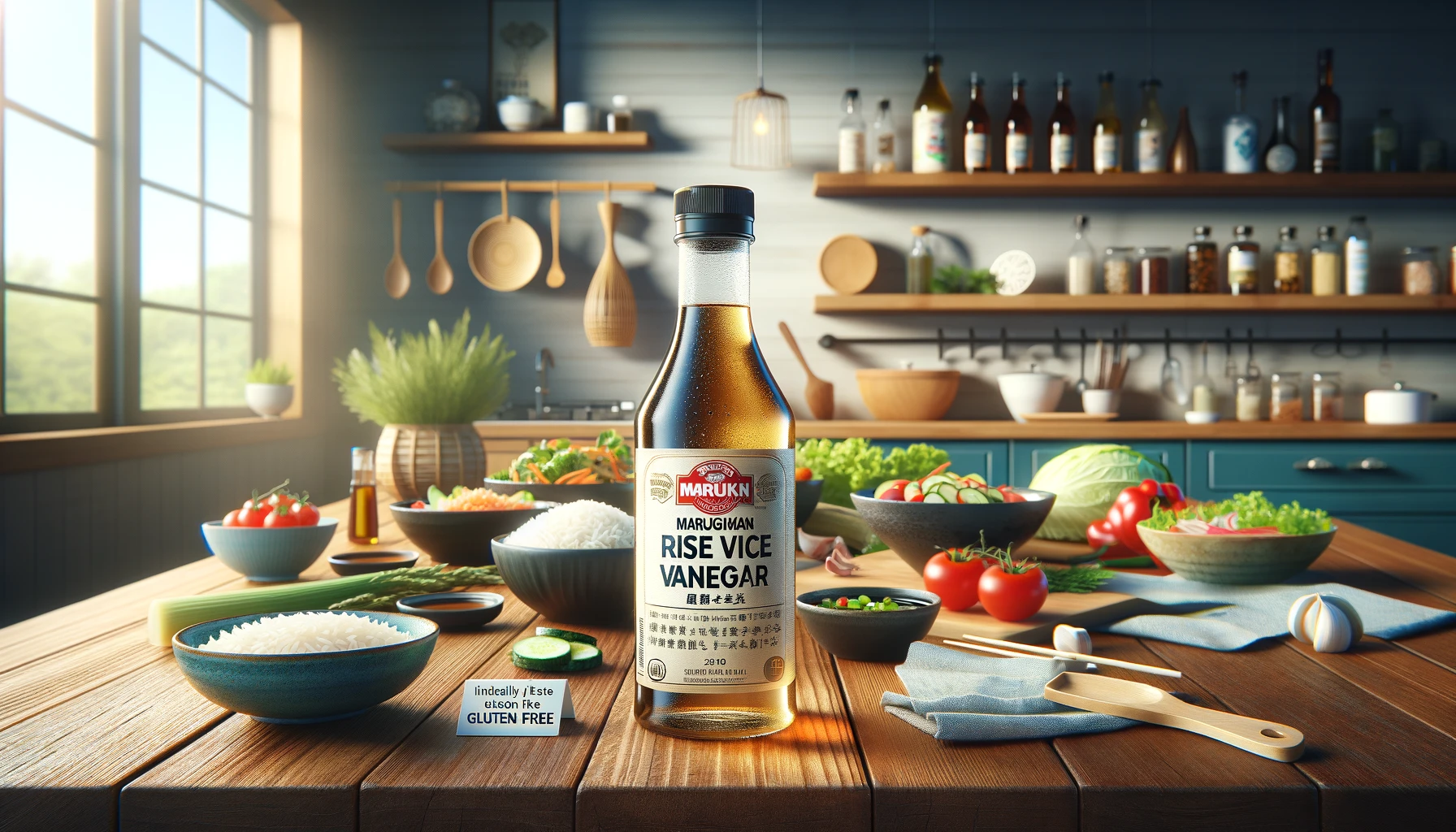 is marukan rice vinegar gluten free