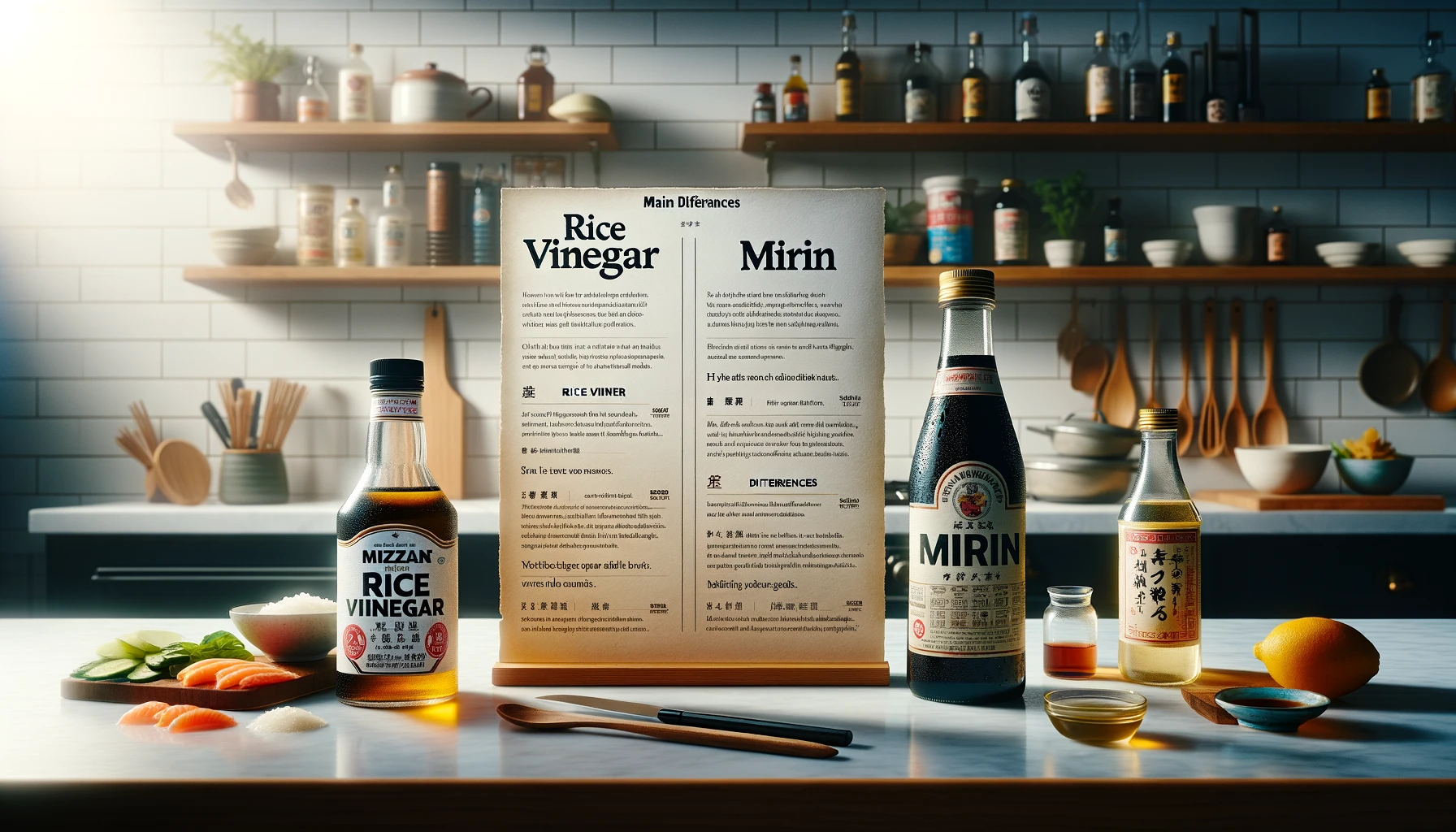is mizkan rice vinegar the same as mirin