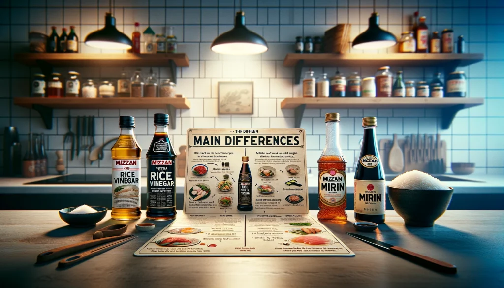 is mizkan rice vinegars the same as mirin