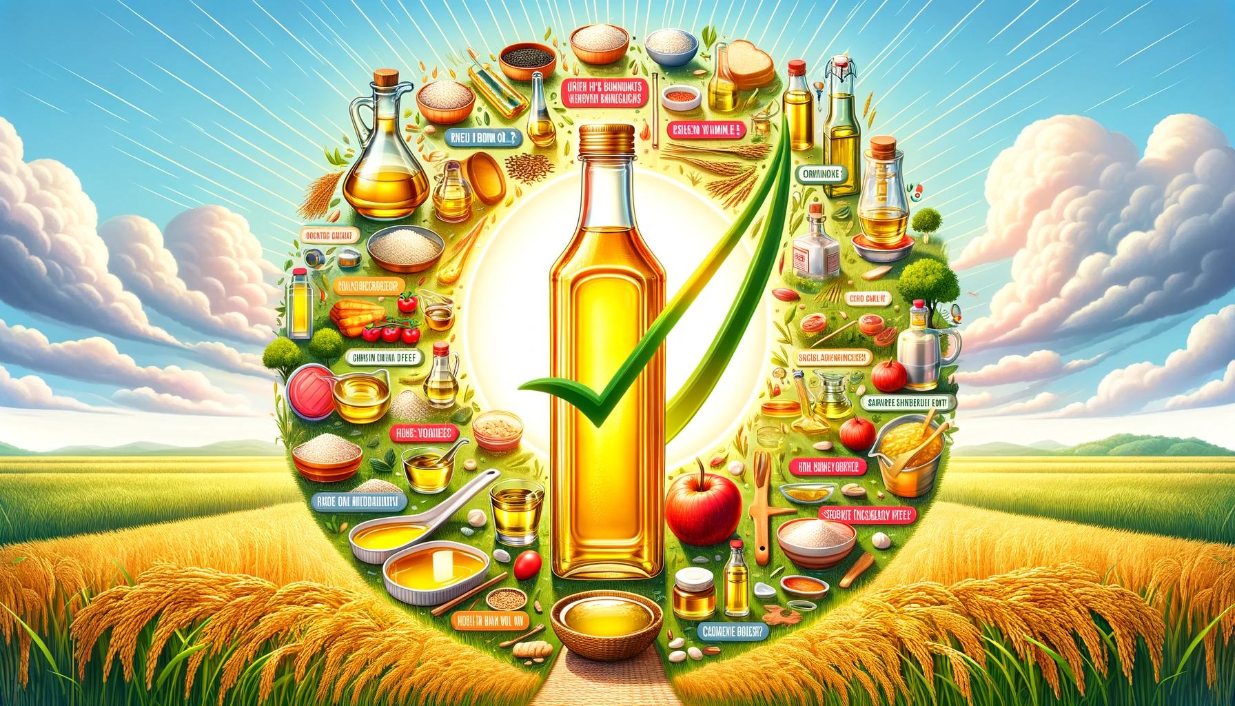 is rice bran oil healthy