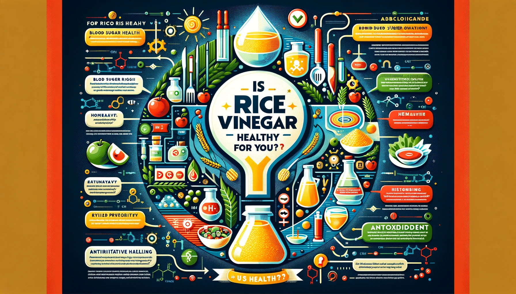 is rice vinegar healthy for you