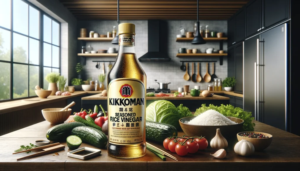 kikkoman seasoned rice vinegars