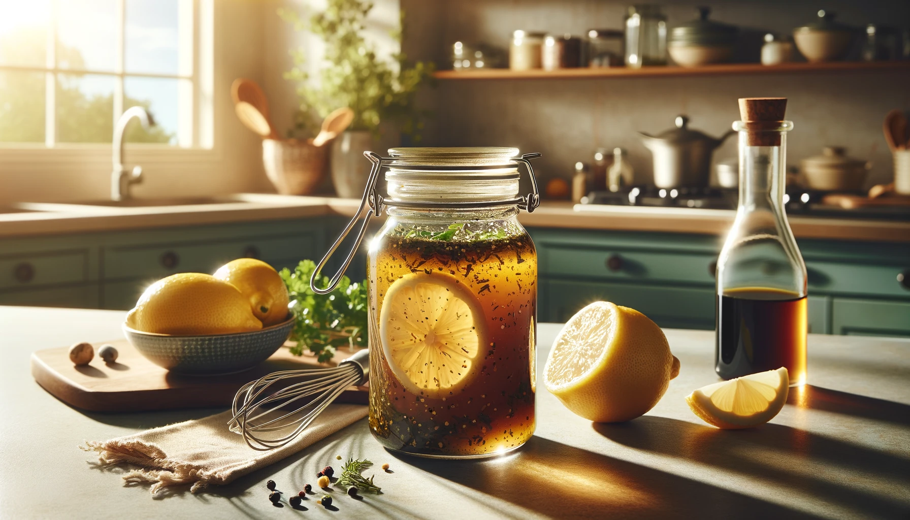 lemon balsamic vinegar dressing