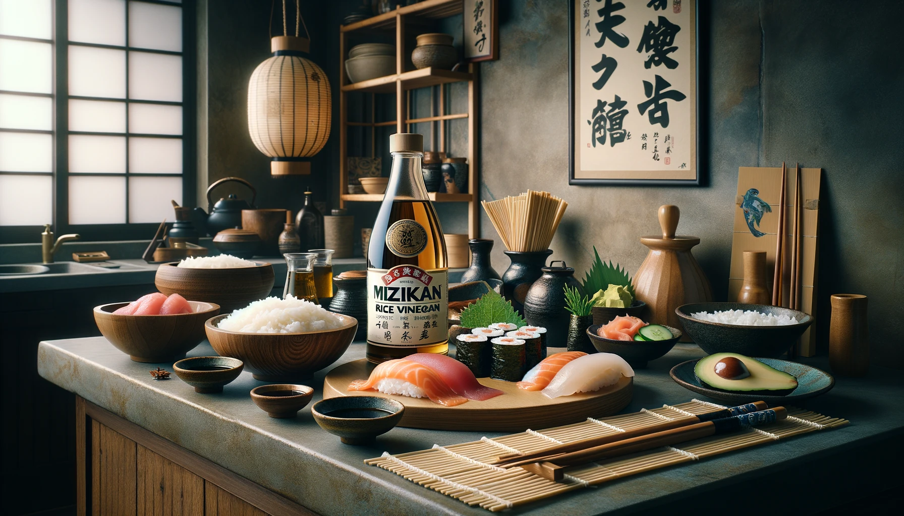 mizkan rice vinegar for sushi