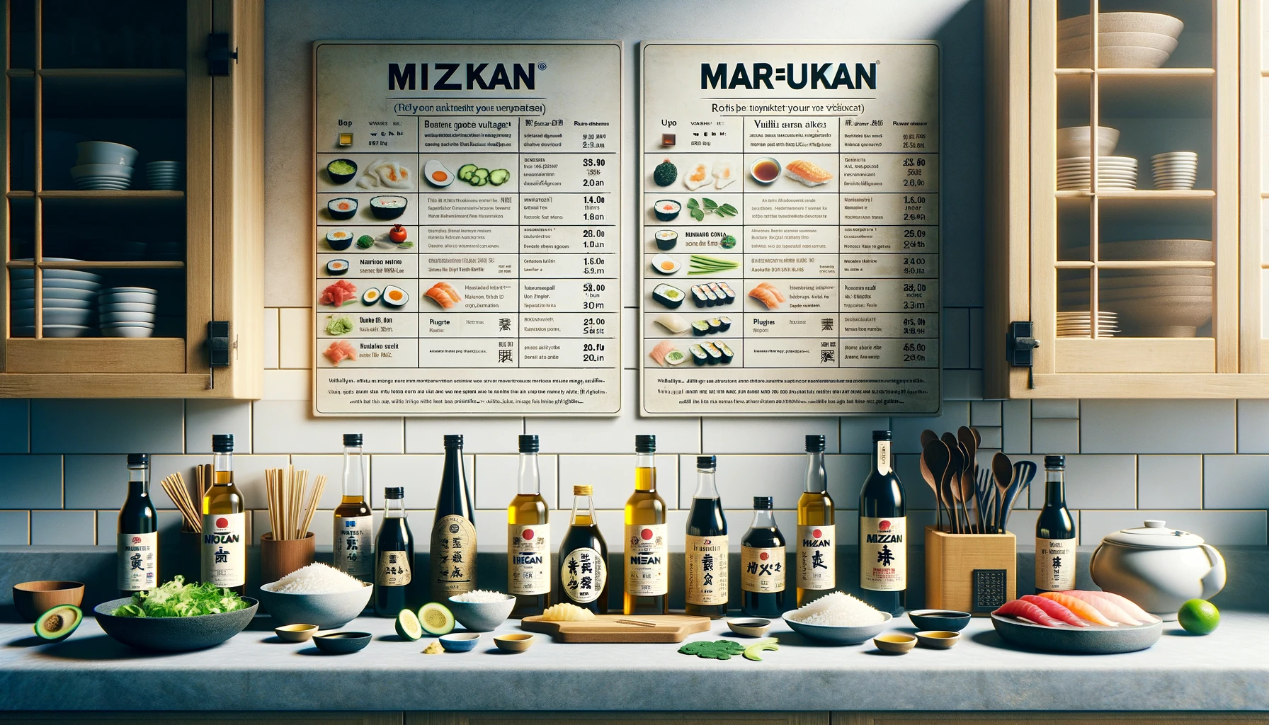 mizkan vs marukan rice vinegar