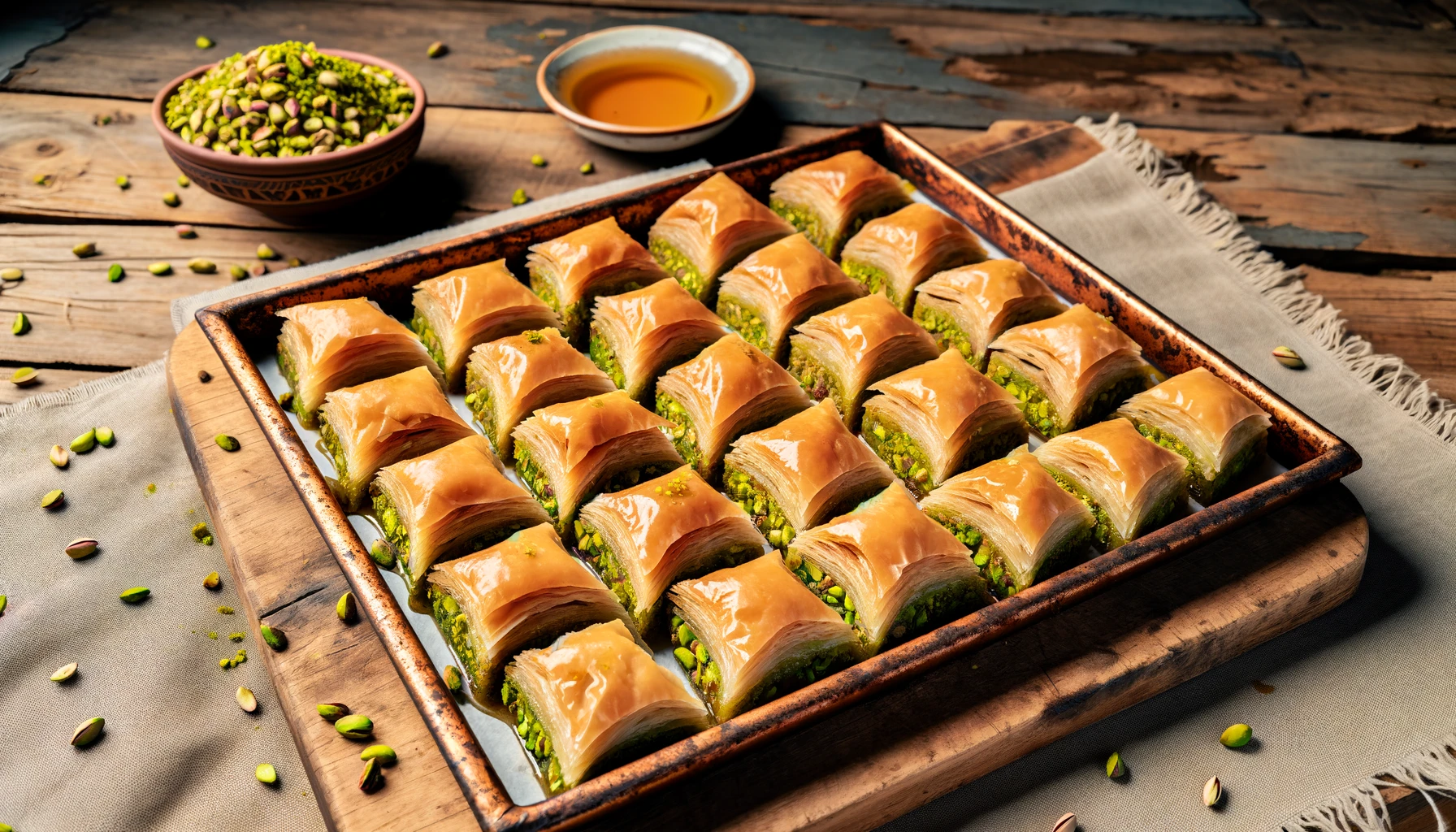 pistachio baklava