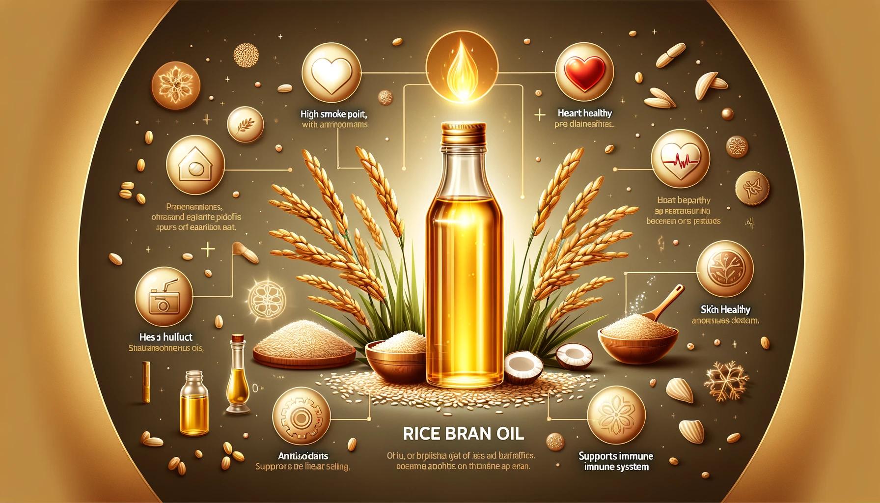 rice bran oil benefits