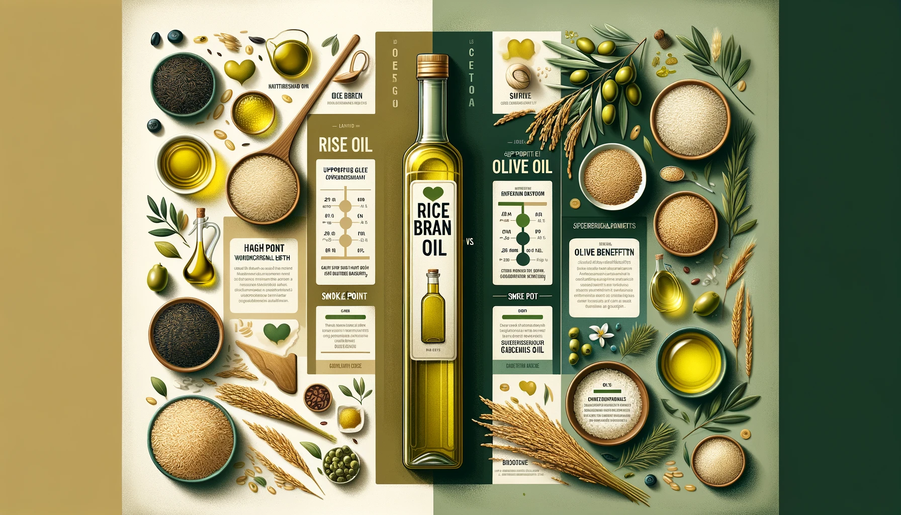 rice bran oil vs olive oil