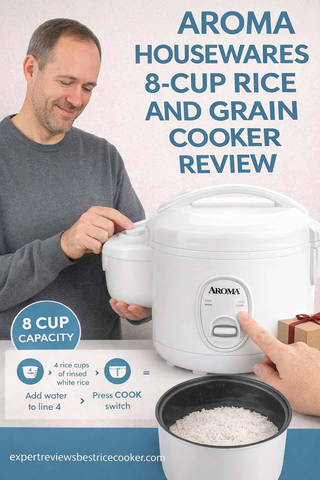 Aroma Housewares 8-Cup Rice And Grain Cooker Review Aroma Housewares 8-Cup Rice And Grain Cooker Review