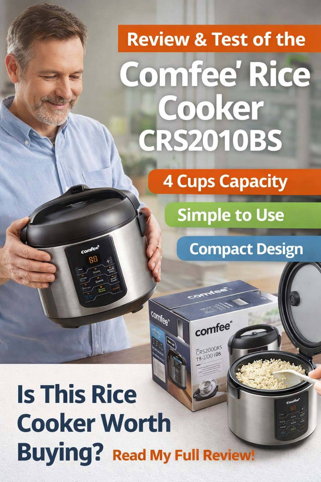 Comfee Rice Cooker Crs2010bs Review Comfee Rice Cooker Crs2010bs Review