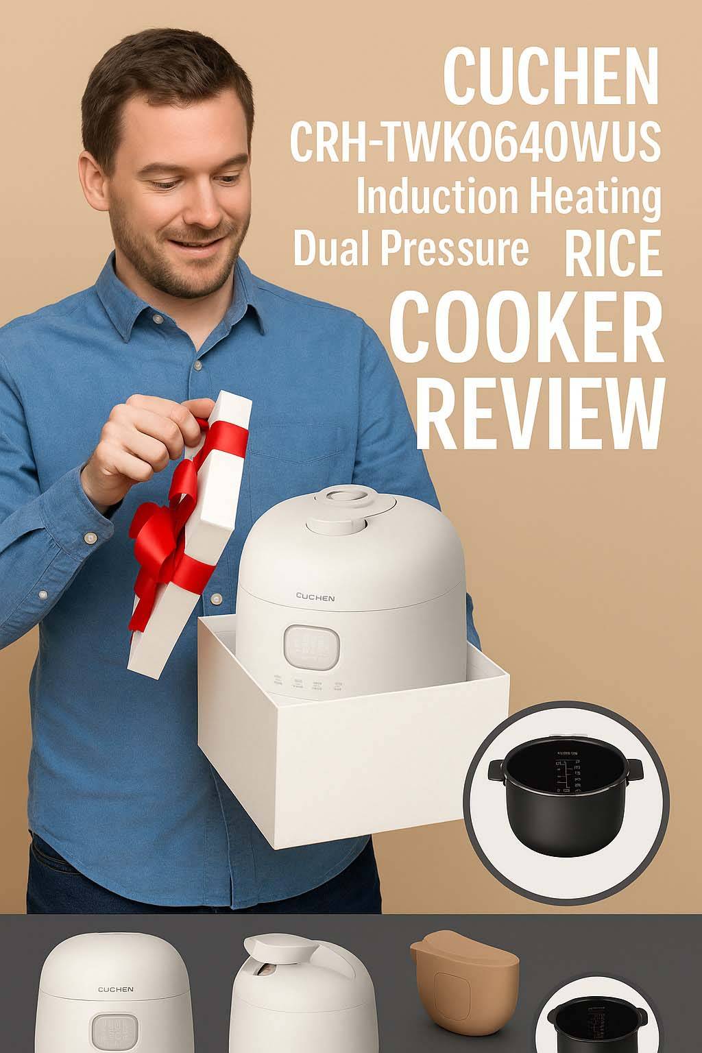 Cuchen CRH-TWK0640WUS Induction Heating Dual Pressure Rice Cooke Cuchen CRH-TWK0640WUS Induction Heating Dual Pressure Rice Cooker Review