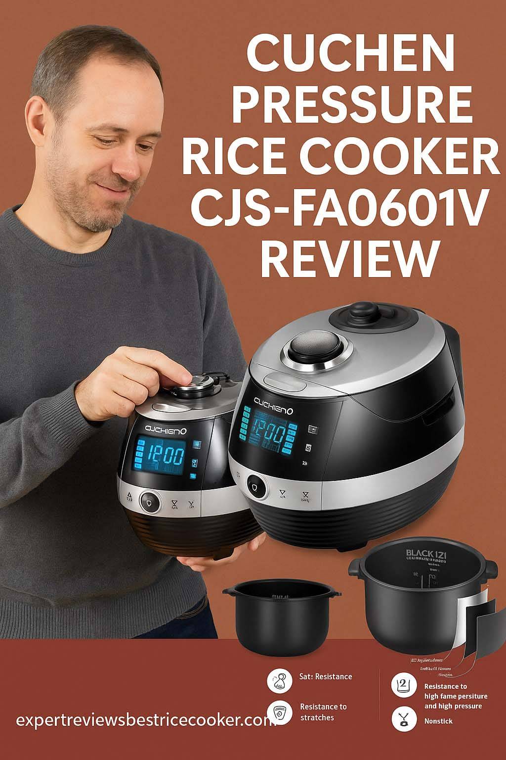 Cuchen Pressure Rice Cooker CJS-FA0601V Review Cuchen Pressure Rice Cooker CJS-FA0601V Review