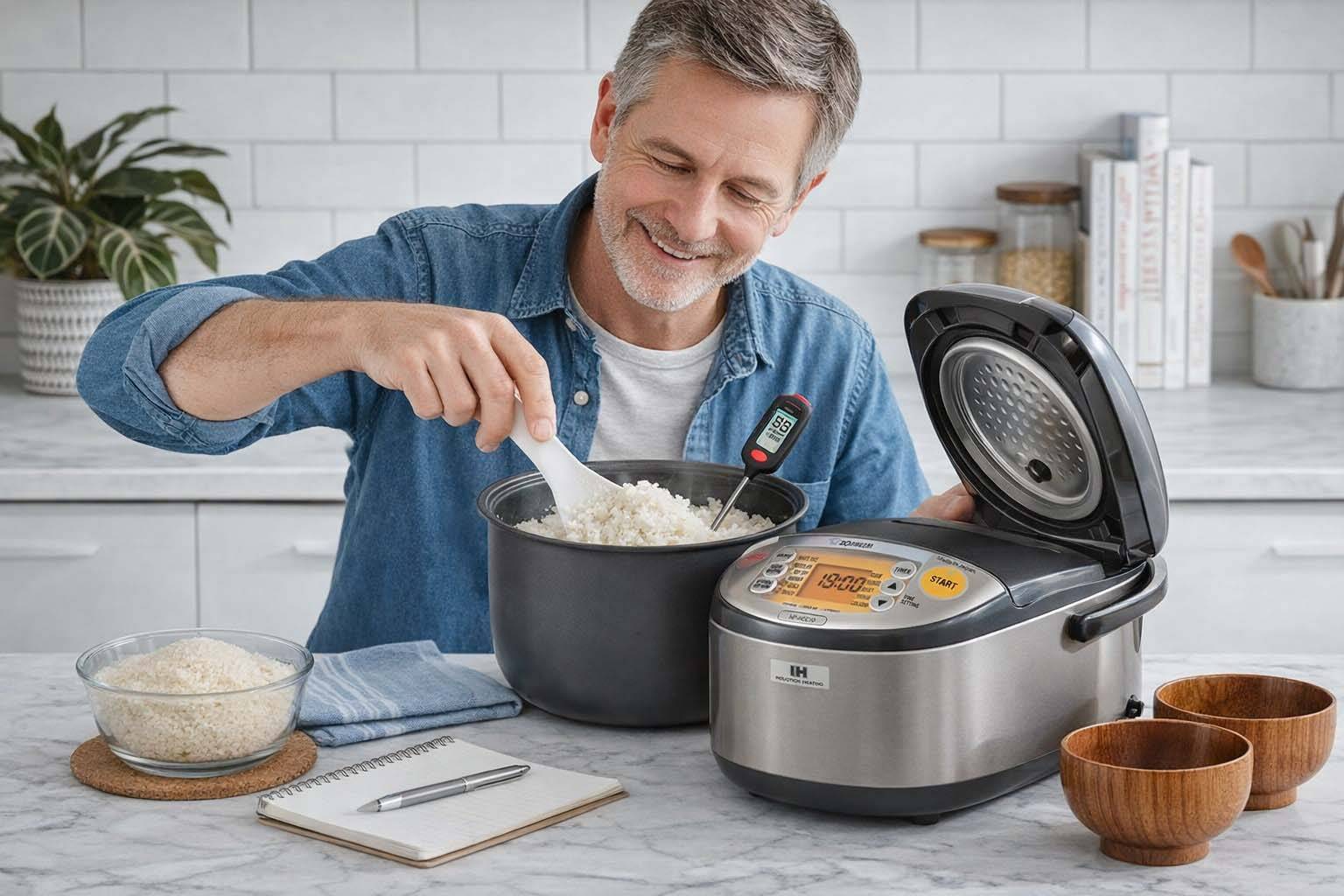 Zojirushi NW-QAC18 Induction Rice Cooker and Warmer, 10 Cup Capacity