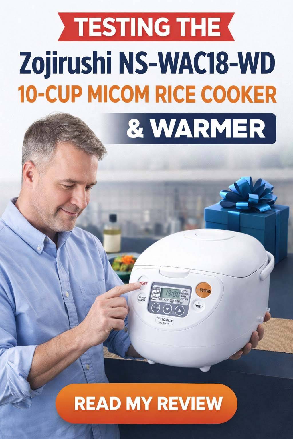 Zojirushi Ns-Wac18-Wd 10-Cup (Uncooked) Micom Rice Cooker And Wa Zojirushi Ns-Wac18-Wd 10-Cup (Uncooked) Micom Rice Cooker And Warmer