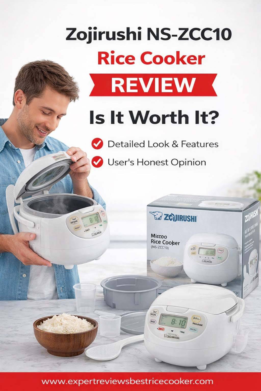 Zojirushi Ns-Zcc10 Rice Cooker Review Zojirushi Ns-Zcc10 Rice Cooker Review
