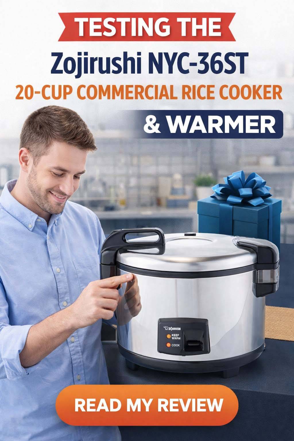 Zojirushi Nyc-36st 20 Cup Commercial Rice Cooker And Warmer Zojirushi Nyc-36st 20 Cup Commercial Rice Cooker And Warmer