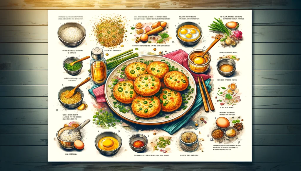fried rice cake recipes