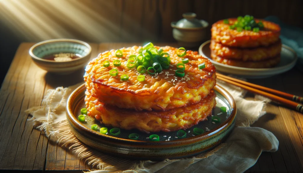fried rice cake