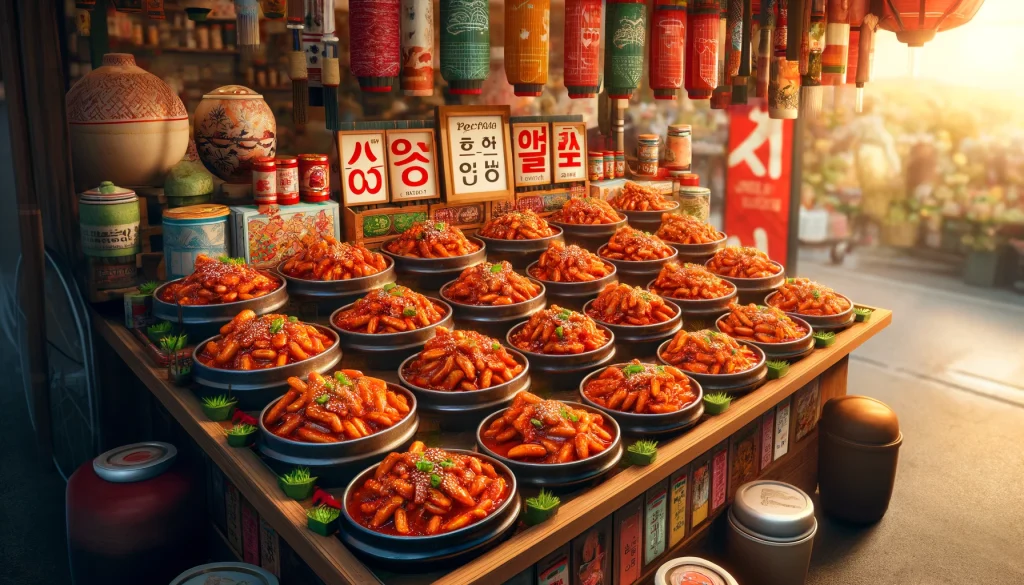 korean spicy rice cakes
