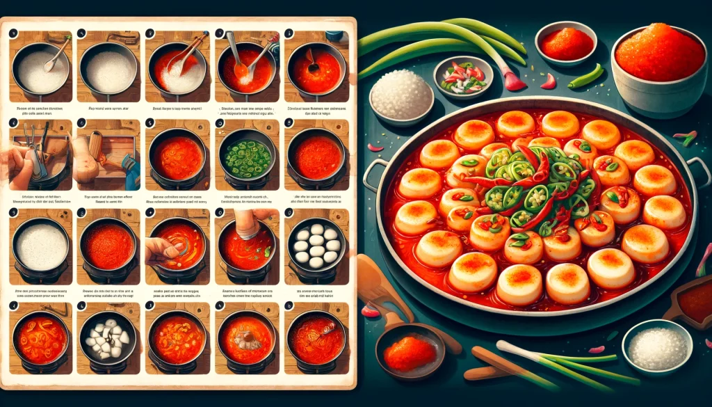 spicy rice cake recipe