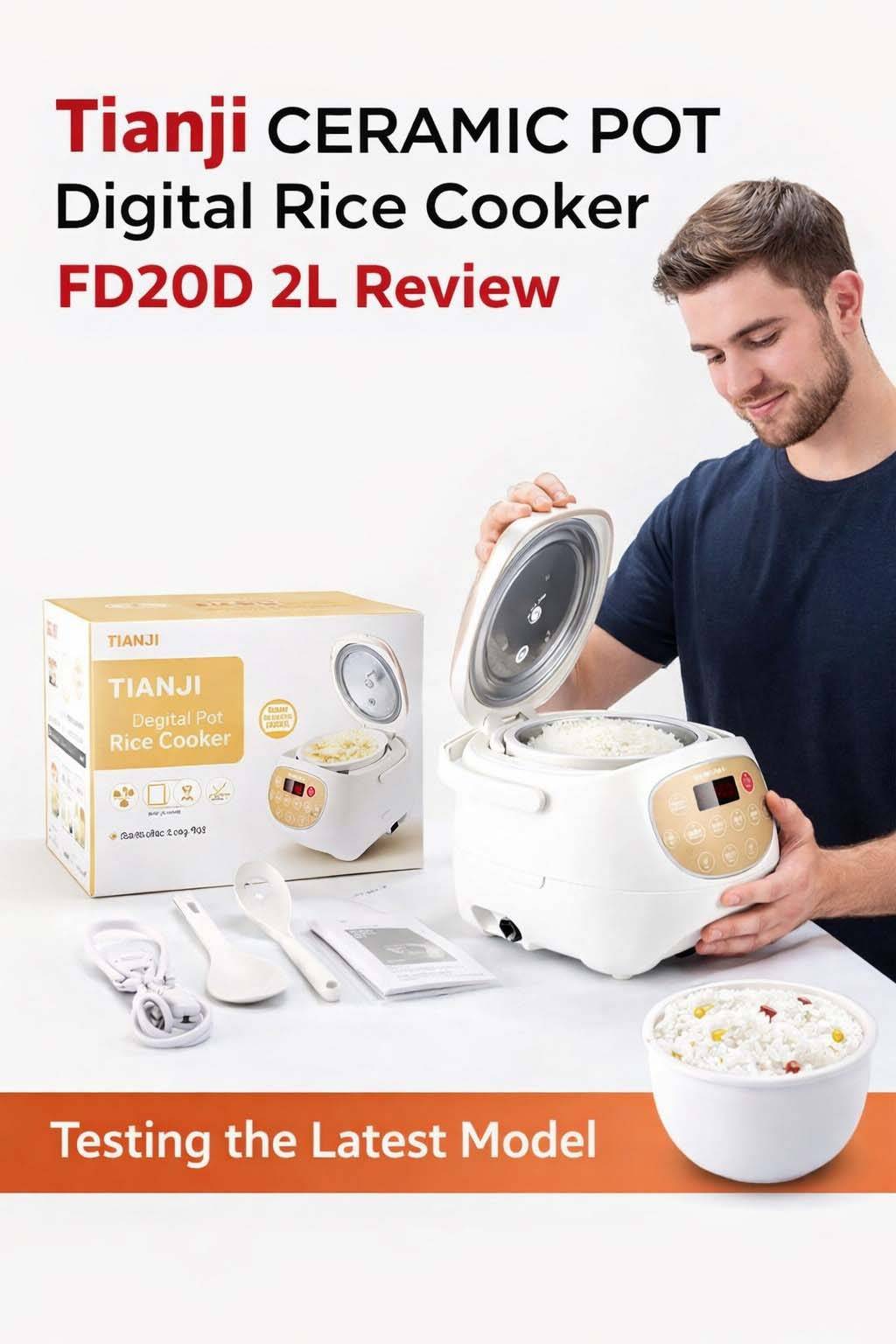 Tianji Ceramic Pot Digital Rice Cooker Fd20d 2l Review Tianji Ceramic Pot Digital Rice Cooker Fd20d 2l Review