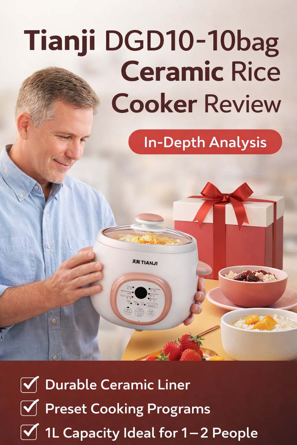 Tianji Dgd10-10bag Ceramic Rice Cooker Review Tianji Dgd10-10bag Ceramic Rice Cooker Review